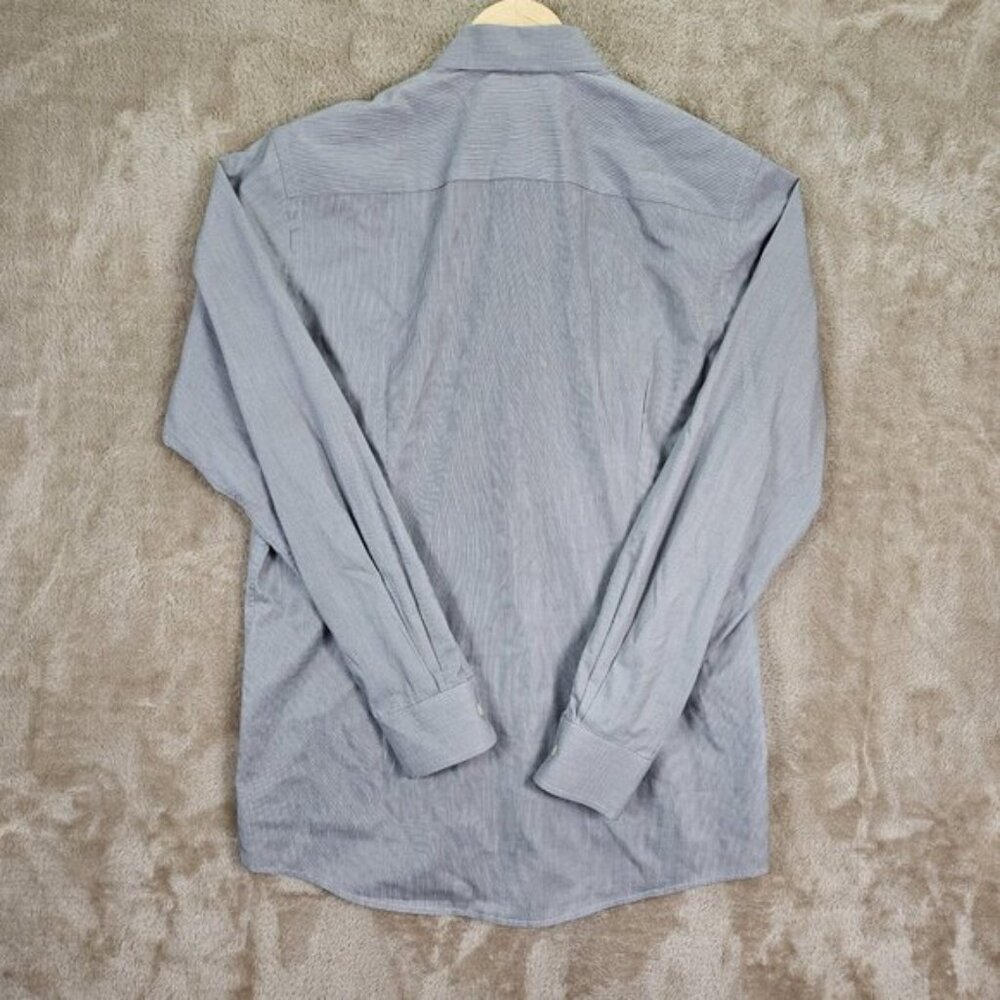 Eton Contemporary Dress Shirt Striped Men's 16 41 Long Sleeve Button Down Preppy - Picture 3 of 10